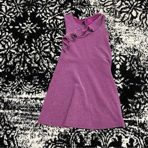 Fuchsia shimmer girls dress